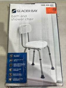 lot 237 image: Glacier Bay Bath and Shower Chair - White
