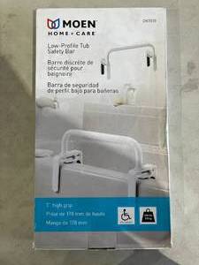 lot 248 image: Moen Home Care White Tub Safety Bar