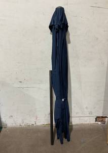 lot 529 image: Navy Blue 8.2 ft Square Outdoor Patio Umbrella