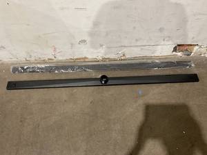 lot 532 image: Neodrain 60-Inch Linear Shower Drain,with 2-in-1 Flat & Tile Insert Shiny Black Cover,