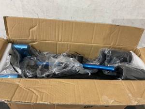 lot 651 image: RINKMO Blue Rollator Walker with Seat