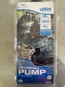 lot 300 image: TotalPond Waterfall Pump - Black