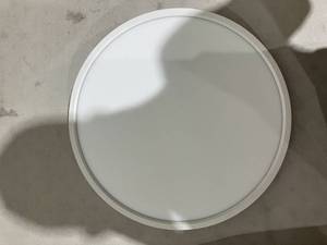 lot 318 image: LightingWill 15.7 Inch White Flush Mount LED Ceiling Light Fixture