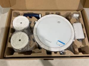 lot 57 image: Bissell SpinWave Hard Floor Expert 2-in-1 Wet Mop and Dry Pet Robot