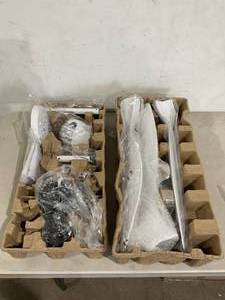 lot 62 image: reiga 52 Inch Modern Bright White Ceiling Fan with Dimmable Light