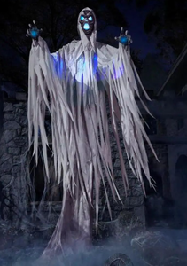 lot 1 image: Home Accents Holiday 15 ft. Moonlit Magic Giant-Sized LED Towering Phantom