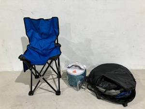 lot 577 image: TOREAD Portable Folding Steam Sauna - Black