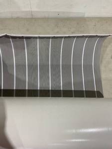 lot 588 image: 94 x 44 inch Roll of EVA Foam Grey and white stripe Boat Flooring