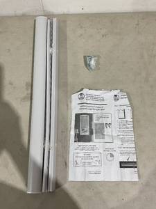 lot 612 image: Achim Cordless Light Filtering 35 x 64 inch White Mini Blinds