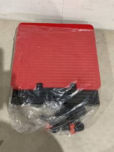 lot 615 image: Selorss Black & Red Portable Folding Cart