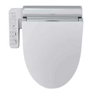 lot 11 image: New Toto Washlet Bidet Elongated Seat T1SW301401