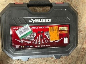 lot 12 image: New Husky Mechanics Tool Set (149-Piece)