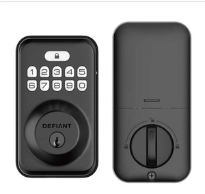 lot 13 image: New Defiant Electronic Deadbolt & Door Handle