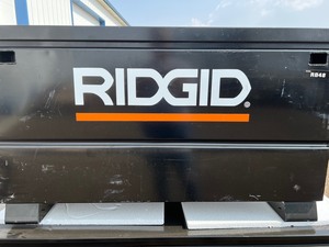 lot 16 image: Ridgid 48 in. W x 24 in. D x 28.5 in. H Universal Storage Chest Model RB48