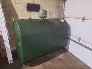Large Green Oil Drum