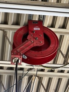 2 Red Hose Reels