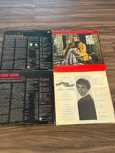 Lot of Records & Movies Blade Runner, King Kong, West Side Story, Sound of Music