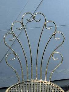 Gold Vanity Chair #2