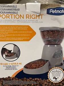 Petmate Portion Right Automatic Food Dispenser