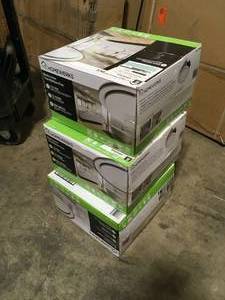 Lot of 3 Bathroom Ventilation Fans  Customer Returns See Pictures