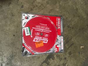 DIABLO Steel Demon 14 in. x 72-Tooth Cermet-Carbide II Metals and Stainless Steel Circular Saw Blade    Customer Returns See Pictures