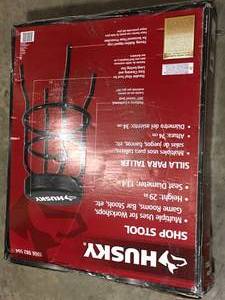 Husky 29 in. Shop Stool  Customer Returns See Pictures