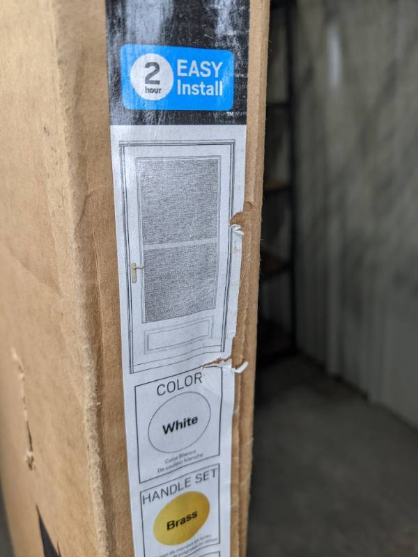 lot 42A image: NEW EMCO 300 Series Triple Track Storm Door T