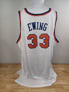 lot 51 image: Patrick Ewing #33 New York Knicks NBA Basketball Jersey Mens Size 3XL56 K