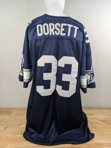 lot 57 image: Tony Dorsett #33 Dallas Cowboys NFL Mitchell & Ness Throwback Football Jersey Size Mens 4XL60 K