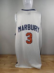 lot 61 image: Stephon Marbury #3 NBA Steve & Barrys Starbury Basketball Jersey Size Mens XXL K