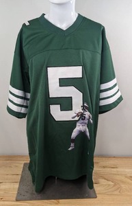lot 81 image: Donavan McNabb #5 Philadelphia Eagles NFL Mitchell & Ness Throwback Jersey Size Mens 54XXL K