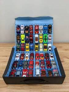lot 10A image: Rare Vintage 1983 Matchbox 48 Collectors Car Carry Case with 48 CARS D
