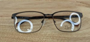 lot 116 image: NEW TLG Thin Light Glasses Eyeglasses with Display Lenses L