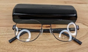 lot 197A image: NEW TLG Thin Light Glasses Eyeglasses with Display Lenses L