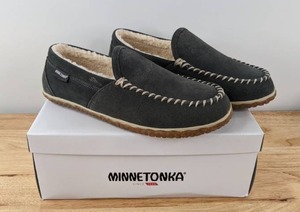 lot 51A image: NEW Minnetonka Tilden Moccasins Mens Size 11.5M N