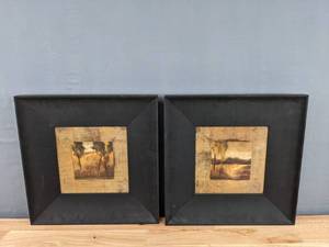 lot 222 image: Pair of Beautifully Framed Nature Artwork D