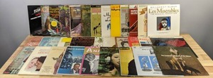 lot 19 image: Collection of (32) Vinyl Records Rodger and Hammersteins, James Last, Great Polk, Bette Midler Alan Bates, The Language and Music of The Wolves, Etc. D