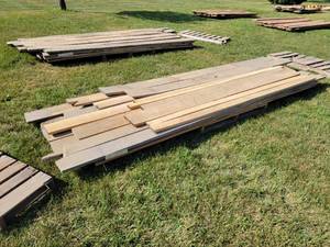 lot 5 image: Rough Sawn 44 ASH Boards - Approx. 130 Board Feet - Kiln Dried