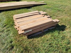 lot 8 image: Rough Sawn BLACK WALNUT Boards - Approx. 80 Board Feet - Kiln Dried