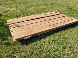 lot 12 image: Rough Sawn 44 BLACK WALNUT Boards - Approx. 96 Board Feet - Kiln Dried