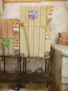 lot 18 image: (2) Bulk Oil Dispensers with Stand