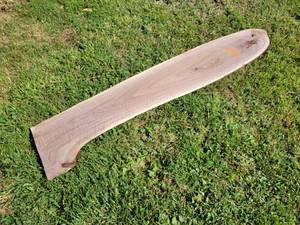 lot 24 image: Live Edge BLACK WALNUT Slab - Approx.  81 x 14 x 2 - Kiln Dried