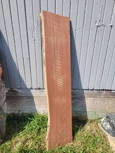 lot 27 image: Live Edge BLACK WALNUT Slab - Approx. 53 x 10 x 1.25 - Kiln Dried