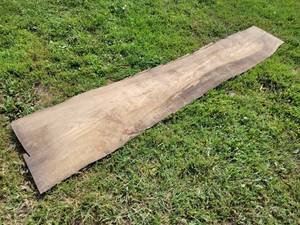 lot 28 image: Live Edge ASH Slab - Approx.  106 x 22 x 1