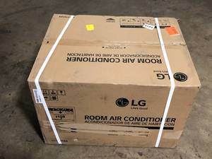 lot 1 image: LG 11,800 BTU 115-Volt Through-the-Wall Air Conditioner LT1216CER Cools 550 Sq. Ft. with ENERGY STAR and Remote Customer Returns See Pictures