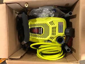 lot 40 image: HALTED - Please contact affiliate - RYOBI 3100 PSI 2.3 GPM Cold Water Gas Pressure Washer, GREEN Customer Returns See Pictures