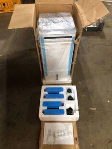 lot 44 image: Costway 130 CFM 3-speed Settings 3-in-1 Portable Evaporative Cooler Air Cooler for 100 sq. ft. with Humidifier Costumer returns See Pics