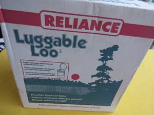 lot 36 image: Luggable Lou  Portable Camping Toilet