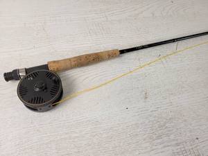 lot 93 image: 9.0 Fish-Tec Fly Fishing Rod Okuma 280 NS Reel