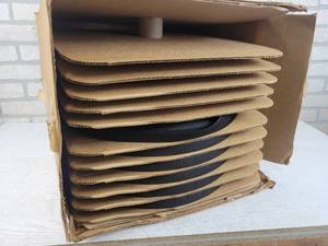 lot 117 image: (6) 1 x 18 Diameter Rolls of Hook Side Velcro - NO SHIPPING